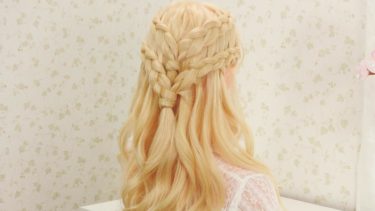 【Game of thronos】Daenerys Targaryen Hairstyle No.1/【ゲーム・オブ・スローンズ】の登場人物デナーリス・ターガリエンの ヘアスタイル