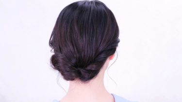 サイドを編み込む Chie S Hair Arrange