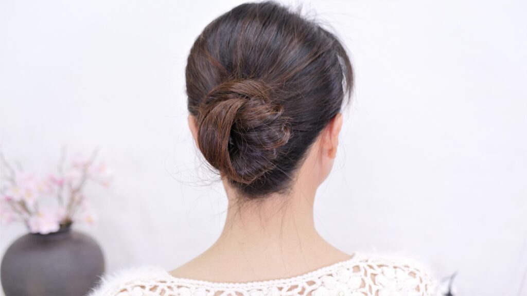 お団子ヘア作り方 ショート Eスティック ヘアアレンジ Chie S Hair Arrange